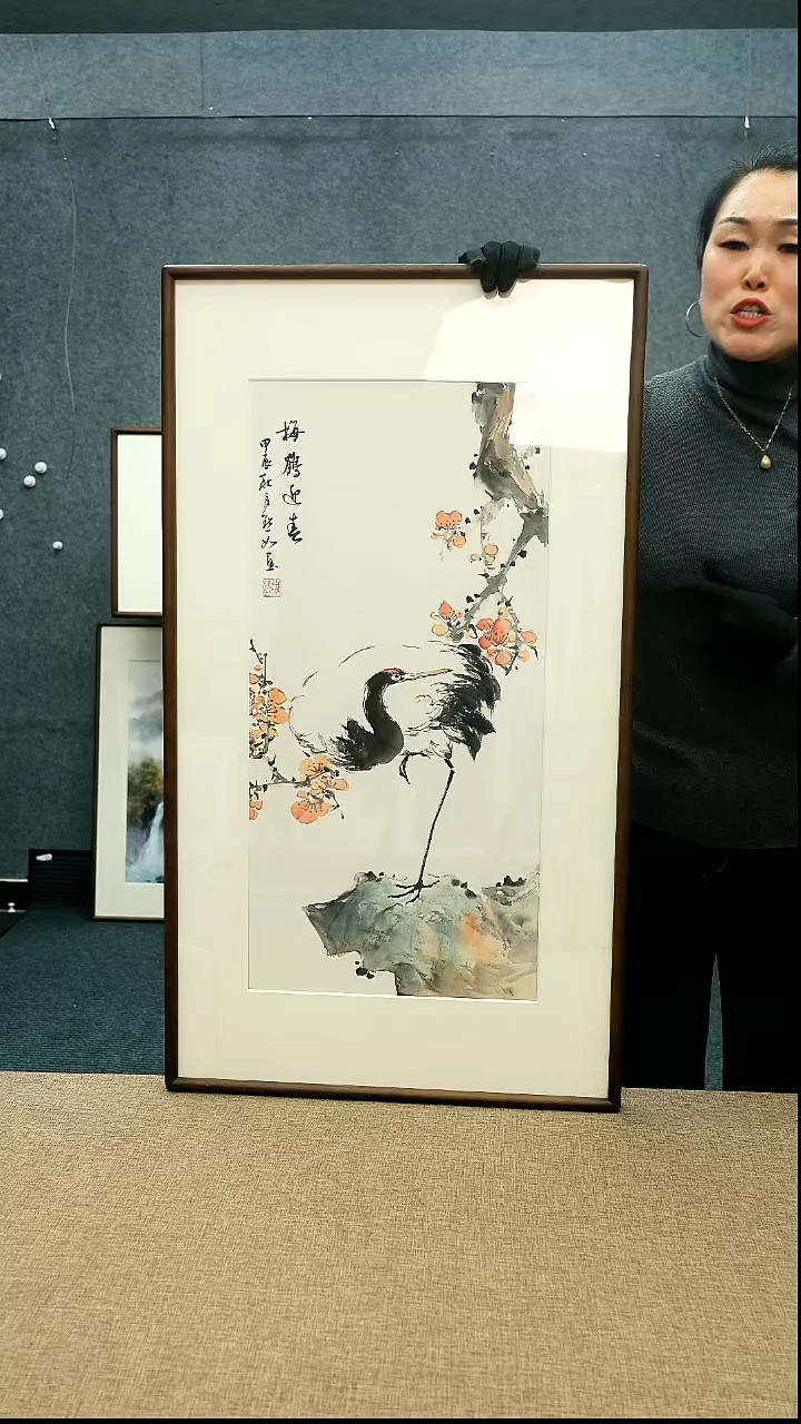 【闪购商品】国画52*92陈默如老师花鸟