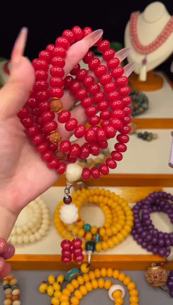 白玉菩提吊坠红玉1菩提