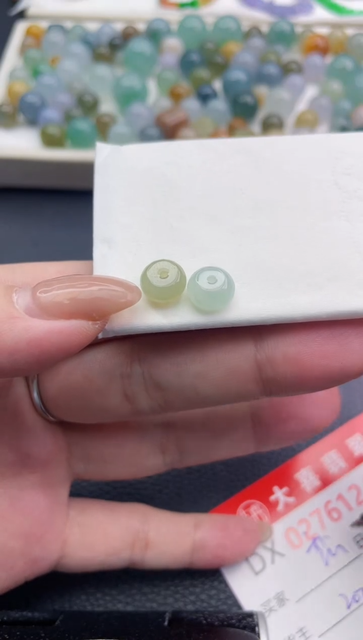 未镶嵌定制翡翠恋**忘珠子