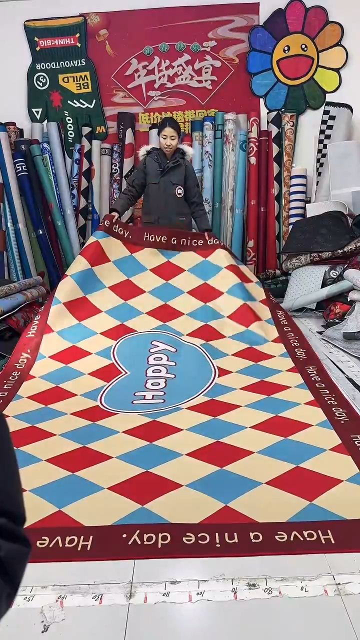 棉麻绒023 200*300瑕疵