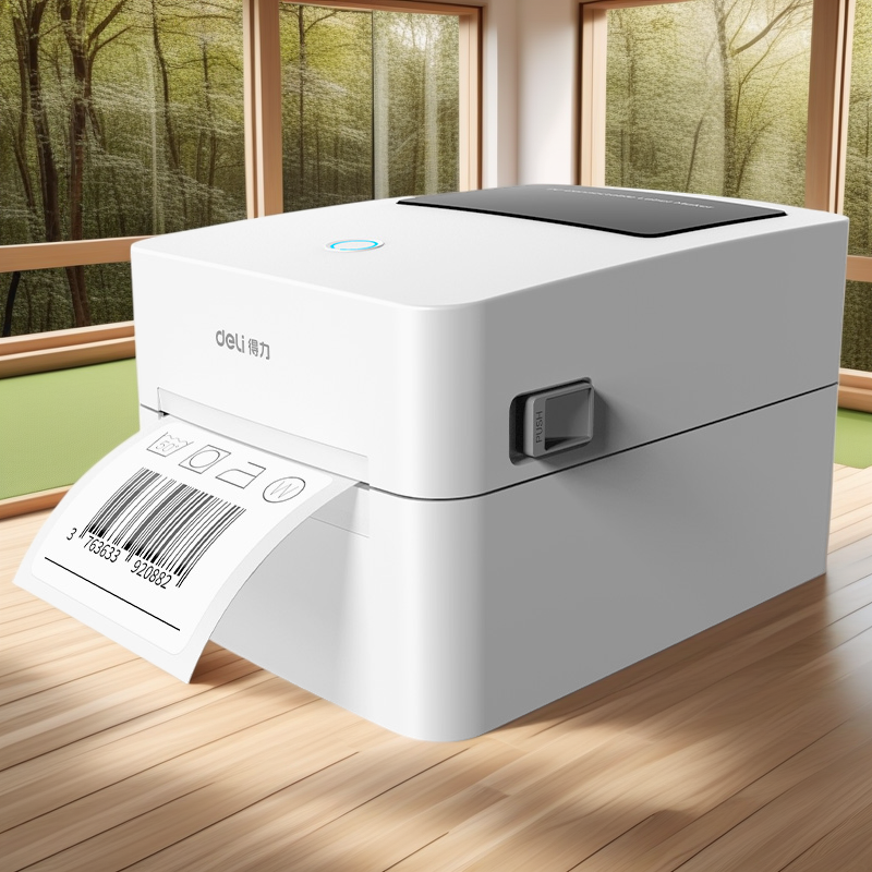 得力标签机打印机电商吊牌便签纸快递电子面单标签纸打印打单
