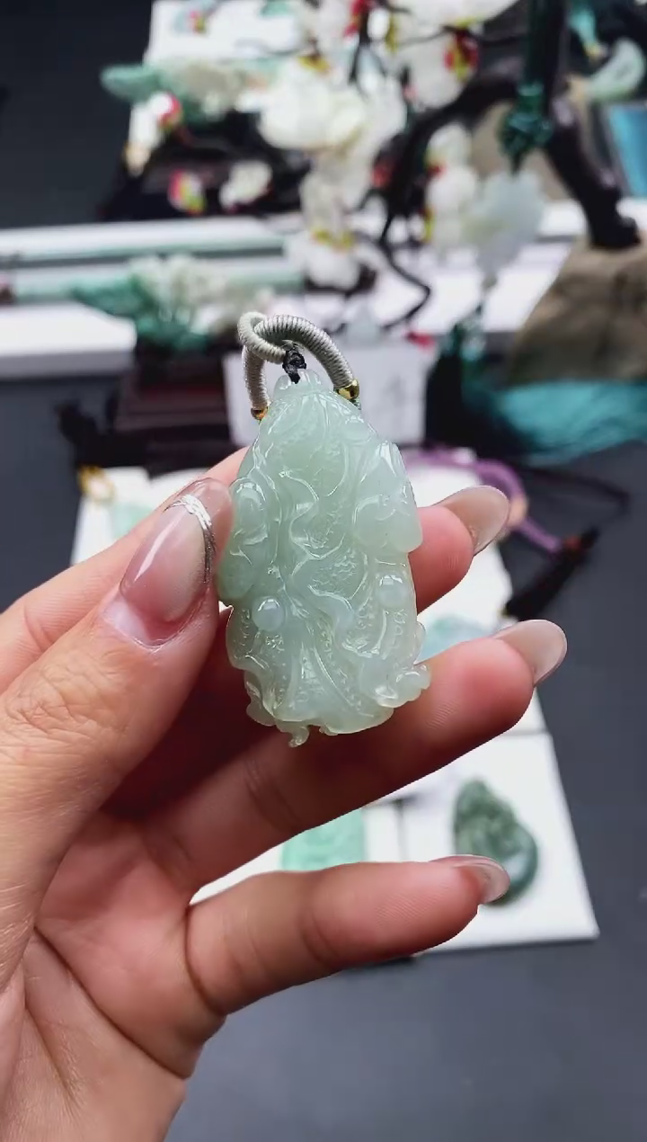 【闪购商品】翡翠颈饰未镶嵌天然缅甸翡翠A货