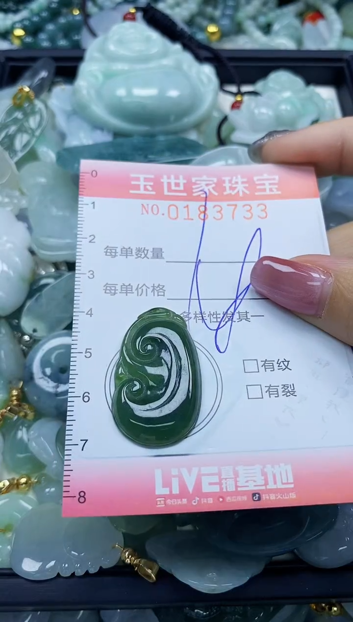 【闪购商品】翡翠颈饰未镶嵌闪购0183733