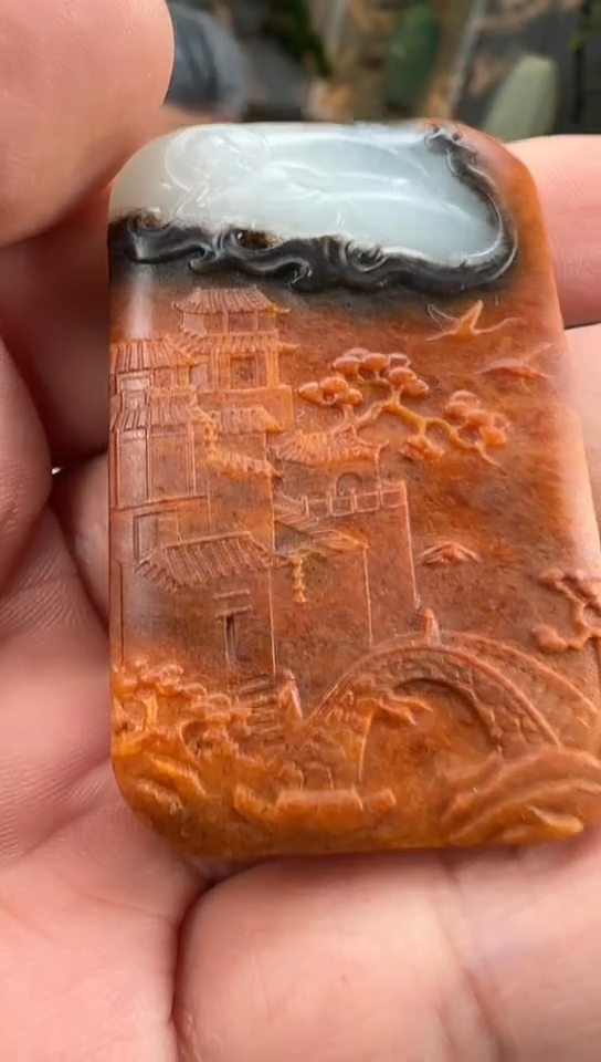 和田玉未镶嵌颈饰多样性发货7763