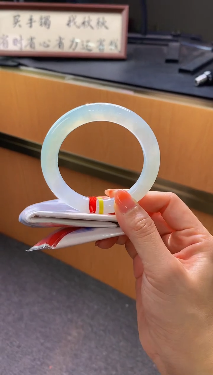 未镶嵌手镯翡翠- Q317圈口 56