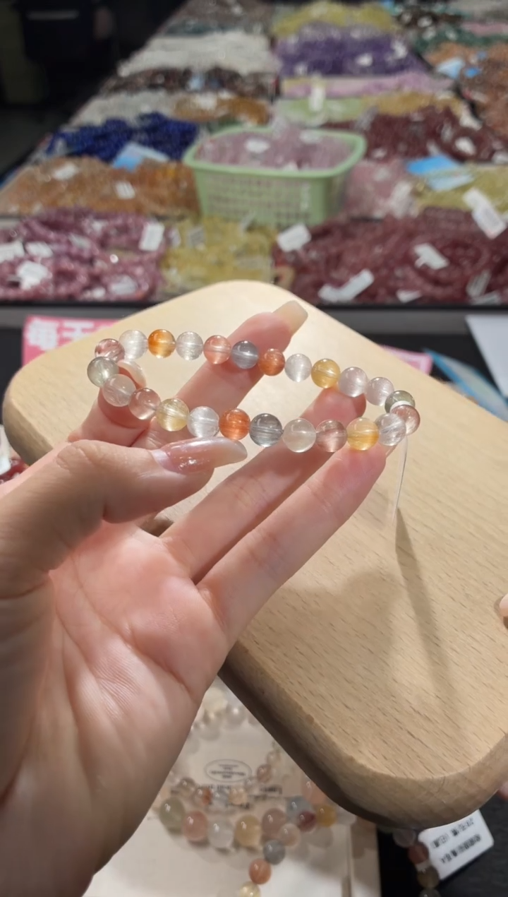 未镶嵌手链水晶329号 多样性发一B  7+