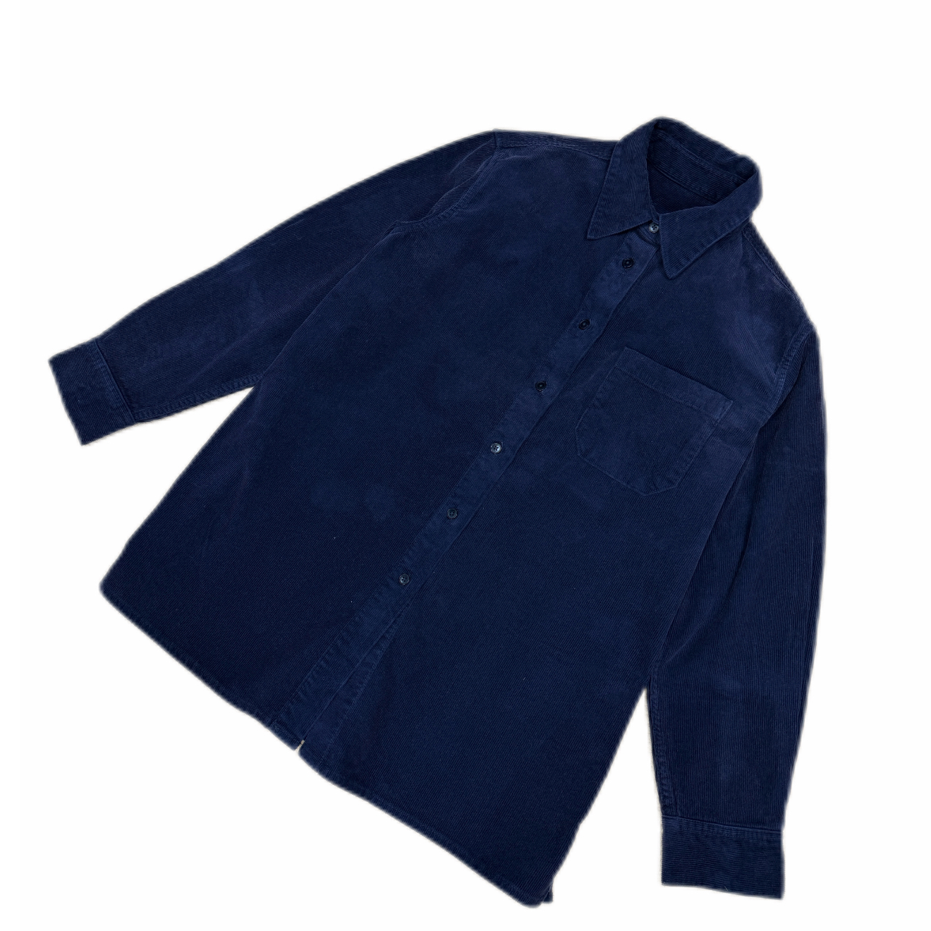 【金火祡】宠粉翻领衬衫藏青色男女