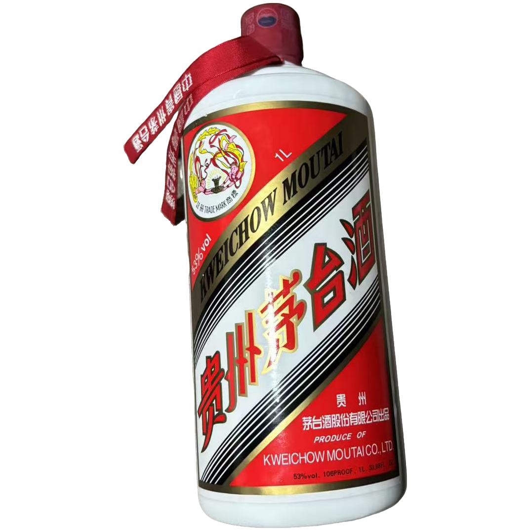 KWEICHOW MOUTAI/贵州茅台飞天 公斤（版本随机发）白酒53度1L