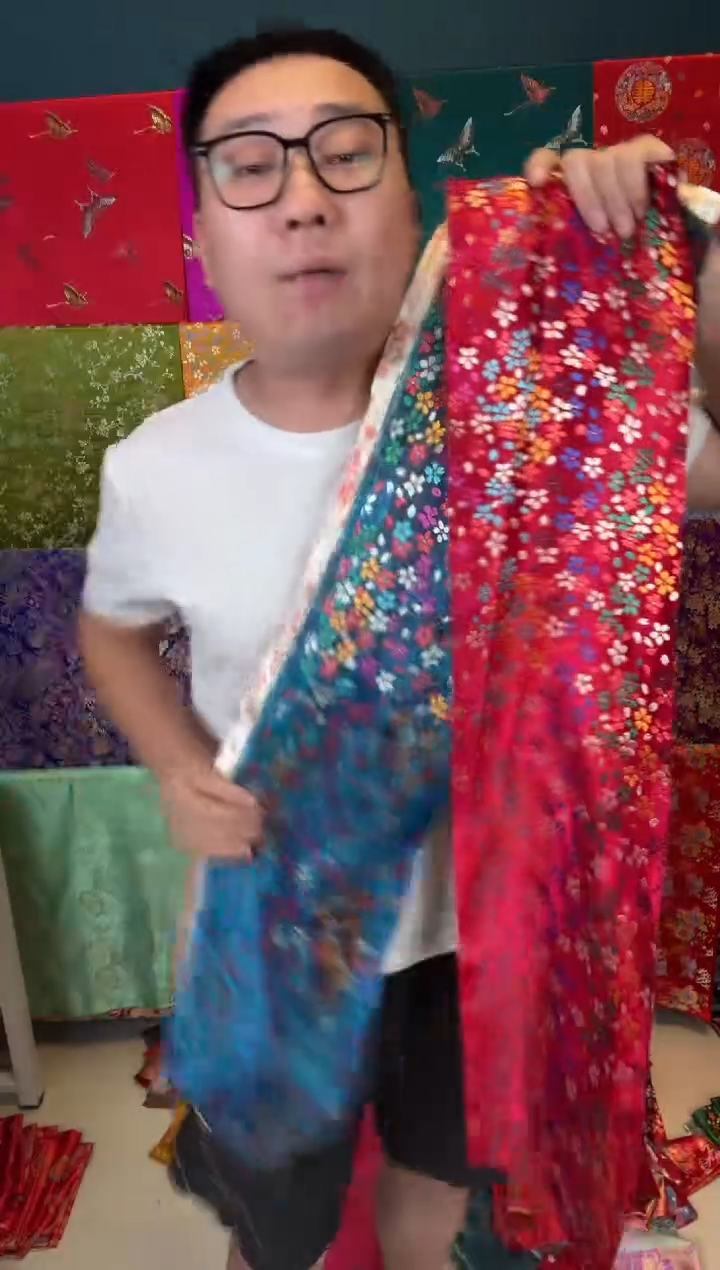 混纺3块碎布条23号