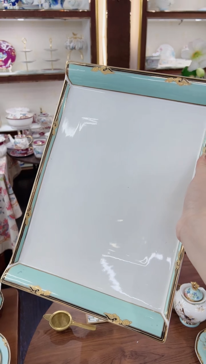 【闪购商品】骨瓷小托盘