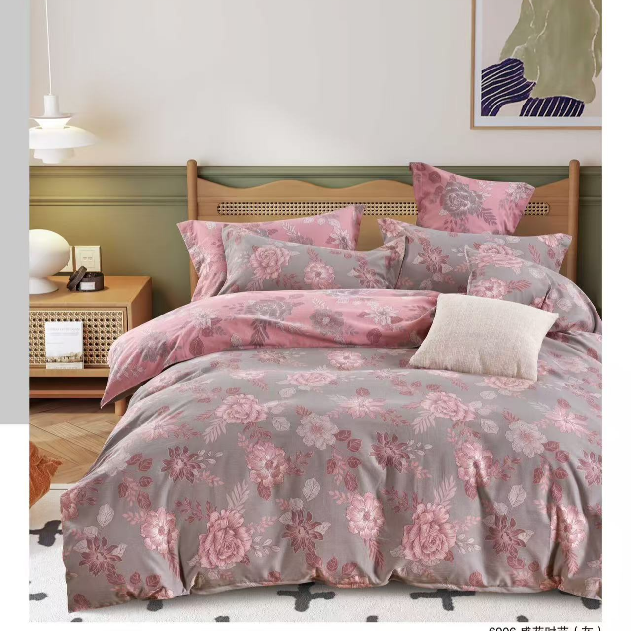 高端精品枕套--盛花时节-4