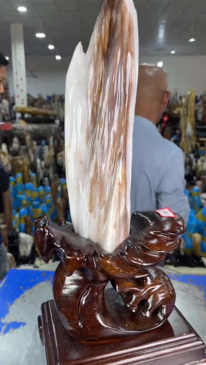 硅化玉摆件未镶嵌21