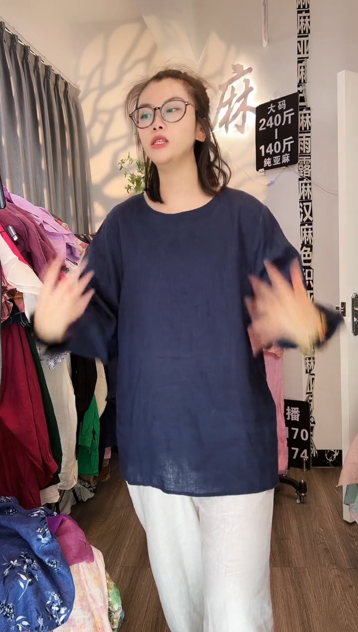 亚麻大码女装系列。140斤-240斤