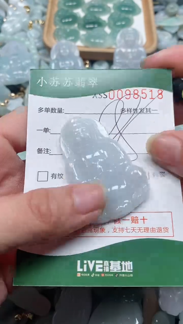 【闪购商品】翡翠颈饰未镶嵌闪购商品0098518