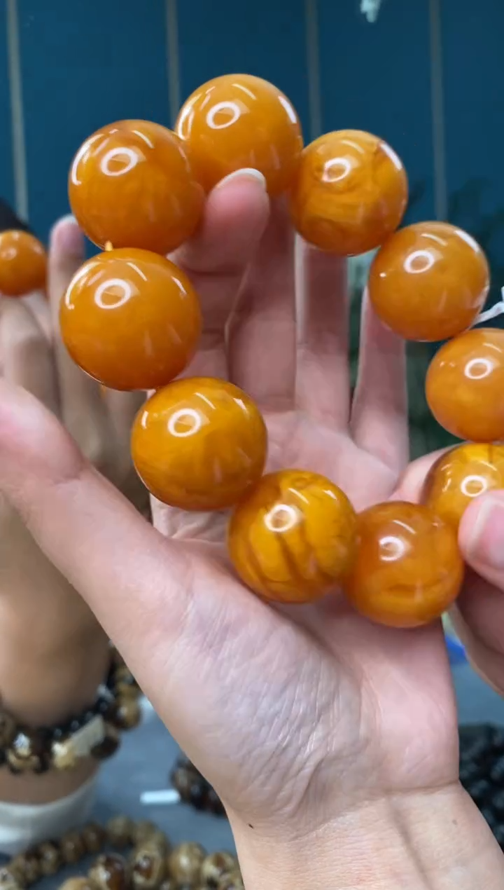 【闪购商品】琥珀裸石未镶嵌1/13-GM-#40