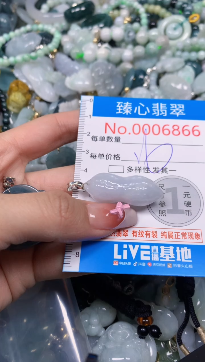 【闪购商品】翡翠颈饰未镶嵌含绳0006866