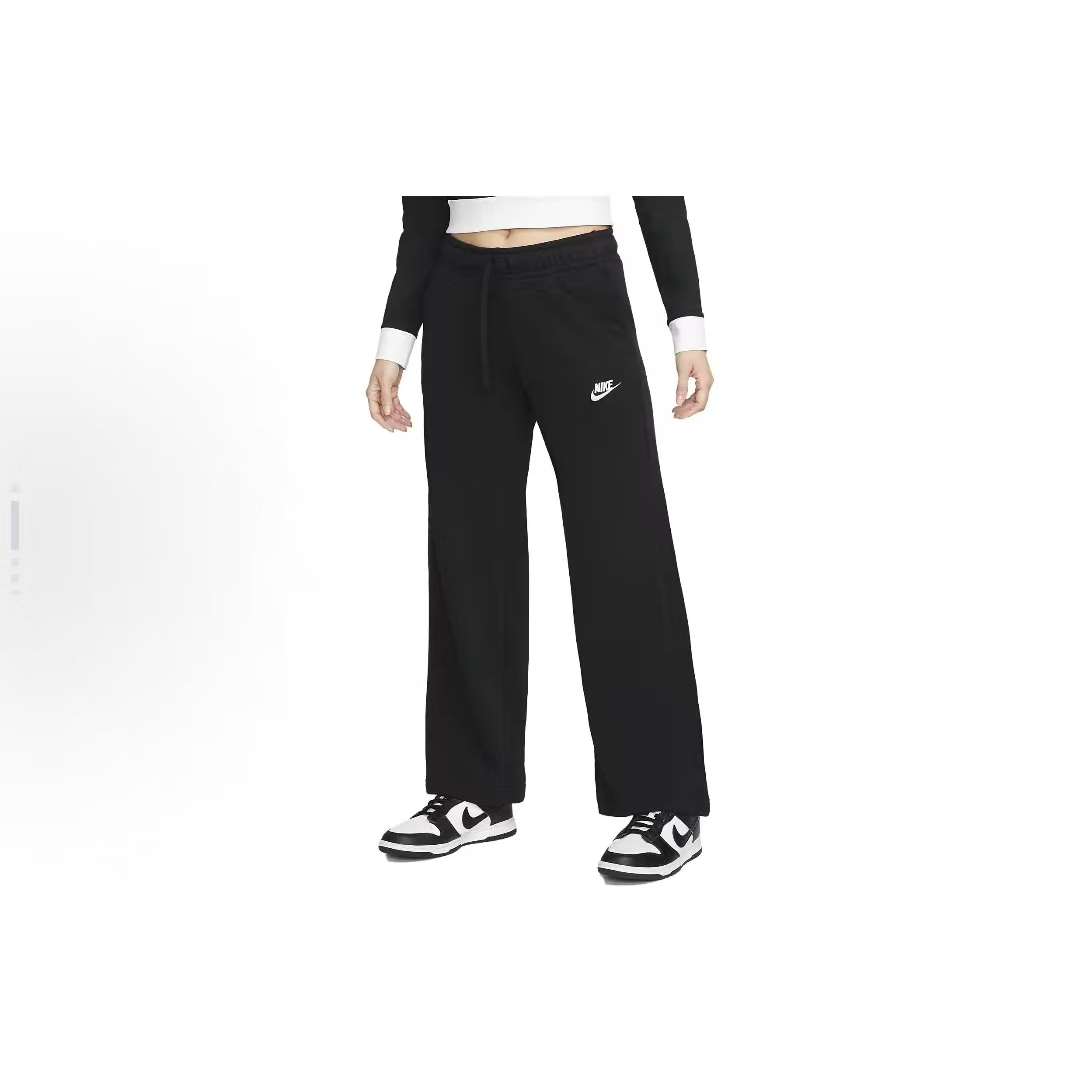 NIKE/耐克官方正品Sportswear黑色宽松系绳休闲裤 -FB2728-010