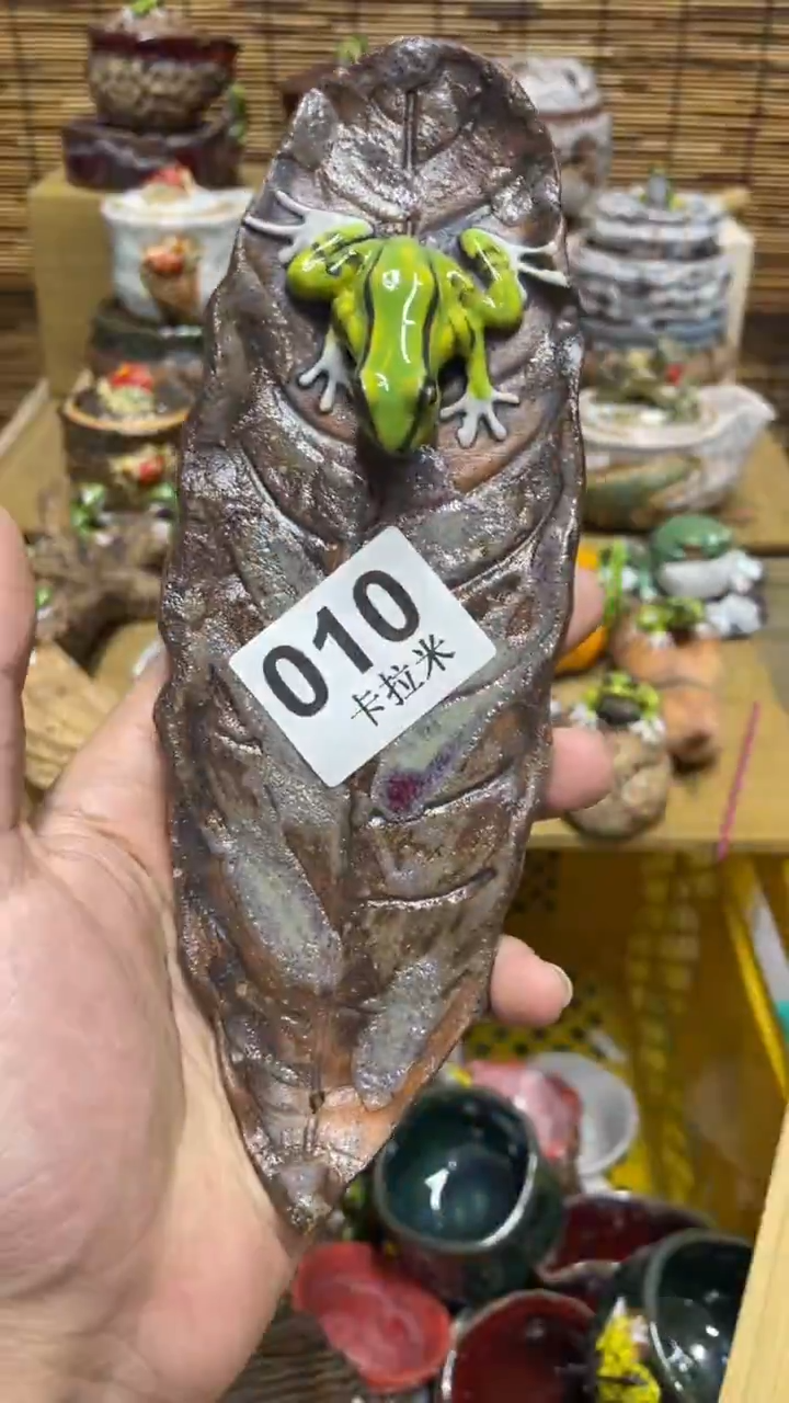 010精美粗陶手工柴烧