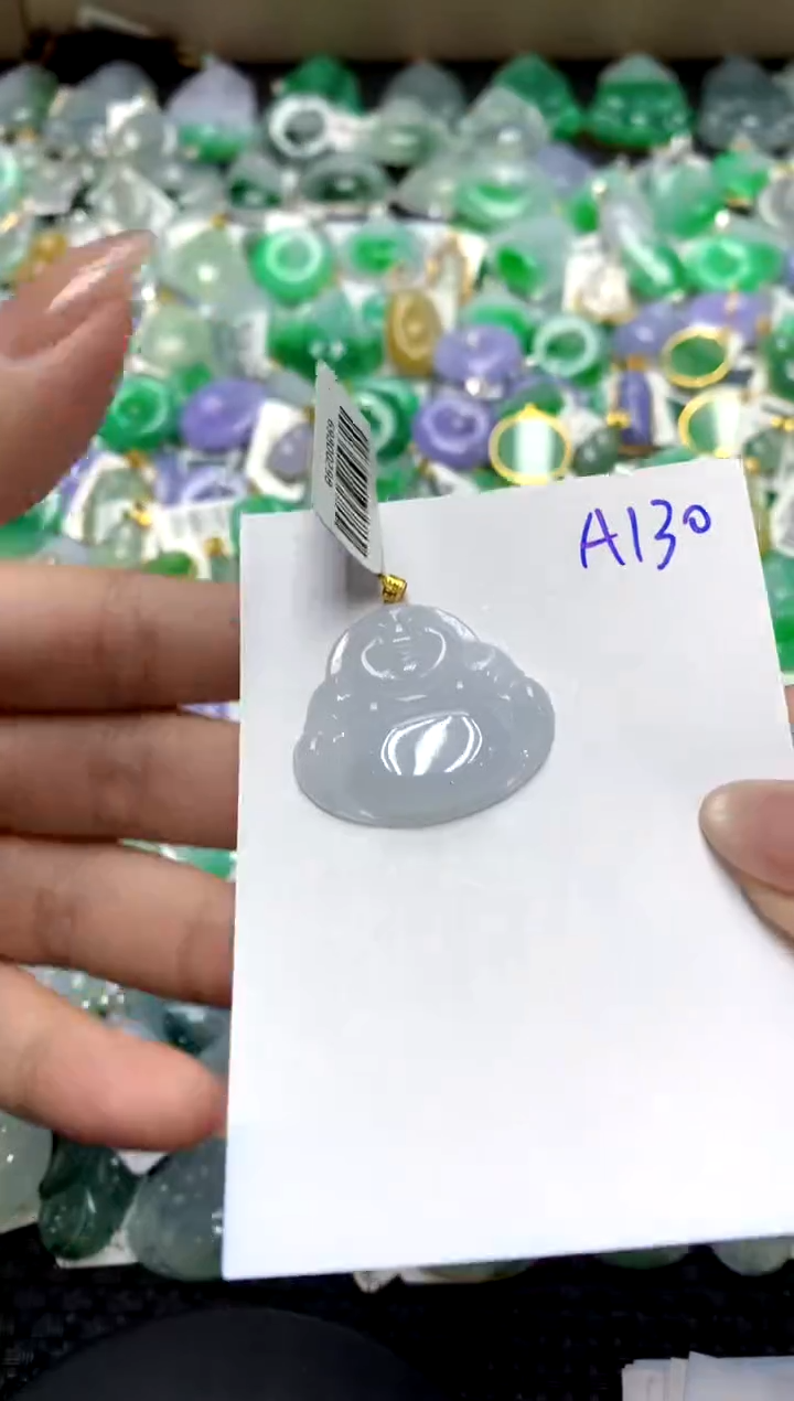 【闪购商品】翡翠颈饰18K金镶嵌11111111111111111