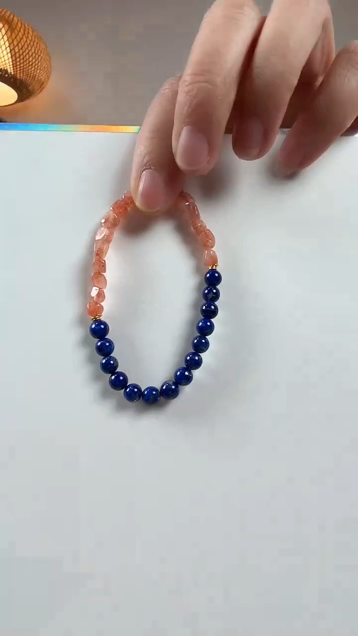 未镶嵌青金石手链手串