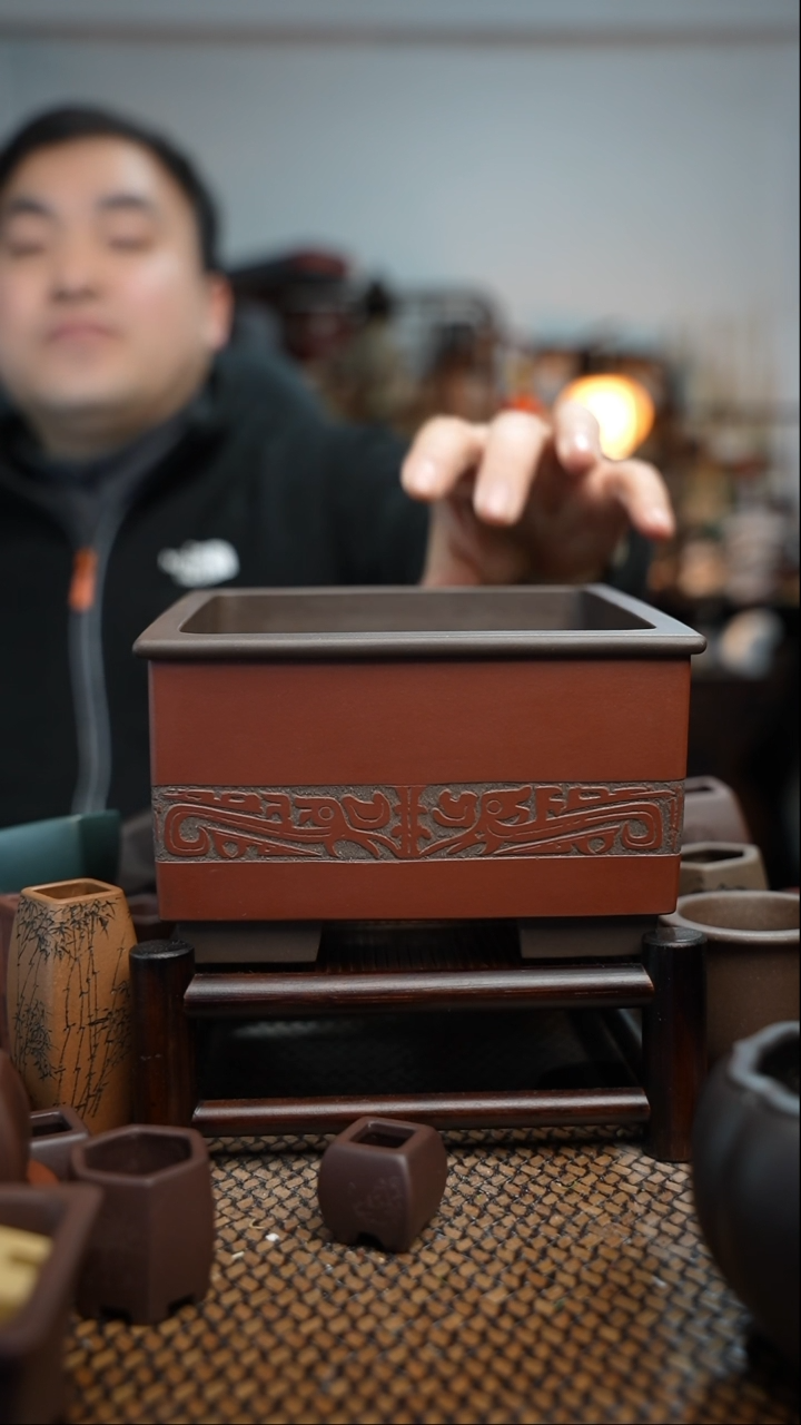 【闪购商品】紫砂花盆長木軒精品紫砂