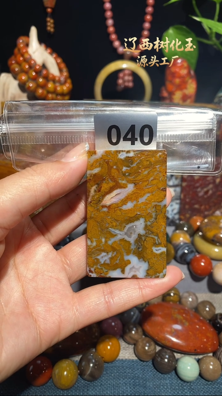 未镶嵌-硅化玉天然北票硅化玉吊坠