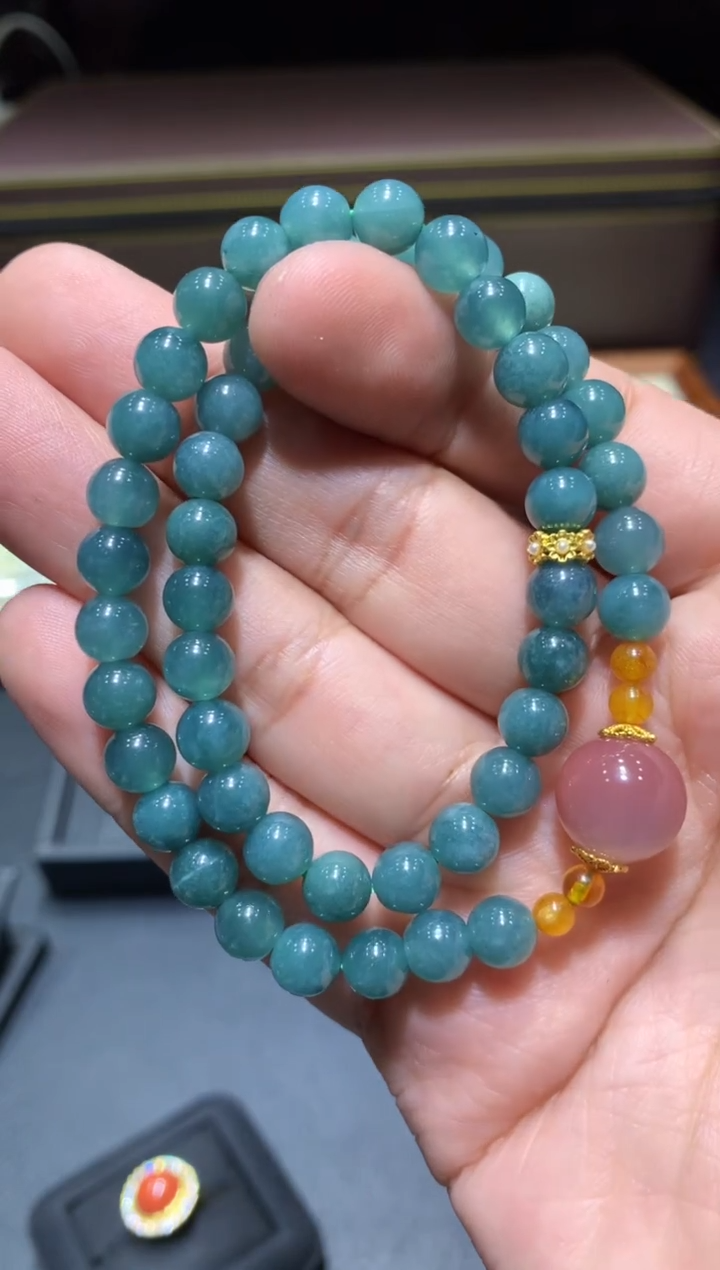 【闪购商品】翡翠手链未镶嵌H96【所见即所得】
