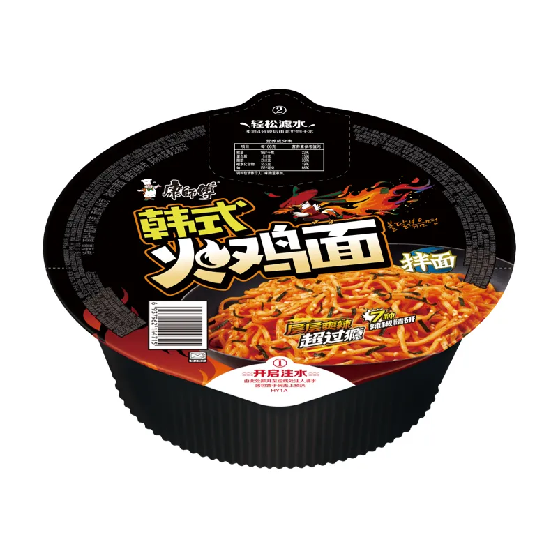 康师傅 韩式火鸡面拌面 113g/碗