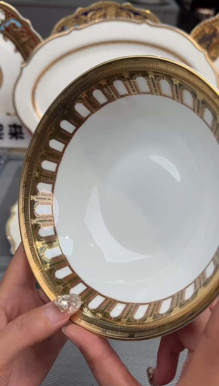 【闪购商品】瓷片6寸水果碗2个  福利价  福利价