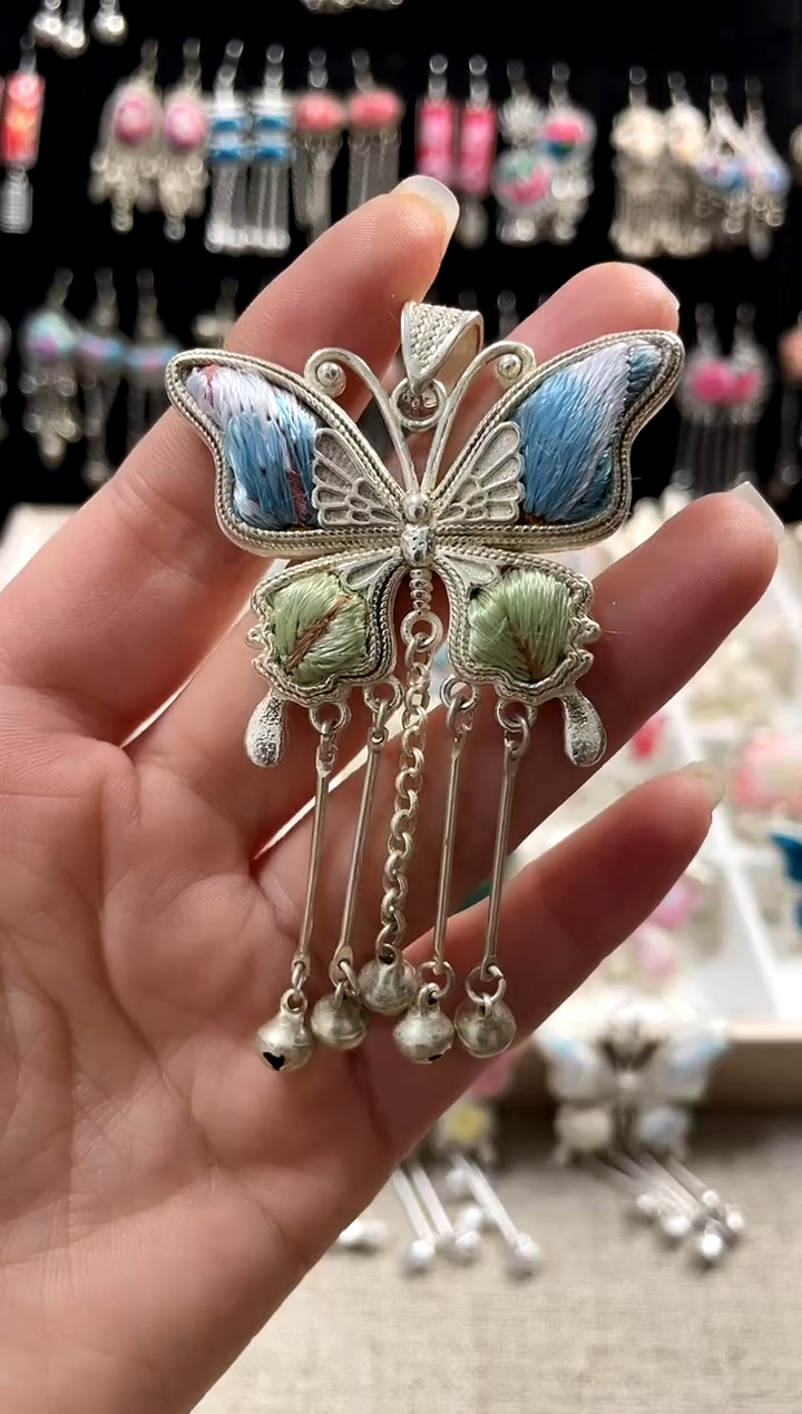 【闪购商品】织绣非遗刺绣饰品