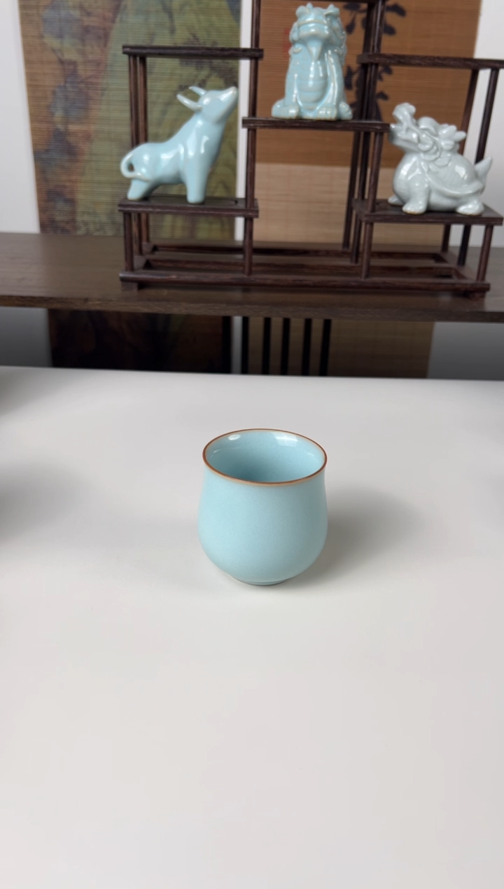 【闪购商品】杯珑匠天青美人杯微瑕