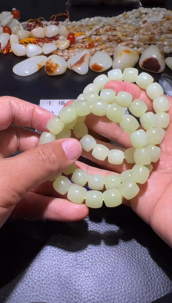项链未镶嵌和田玉新疆和田玉 多样性发一·