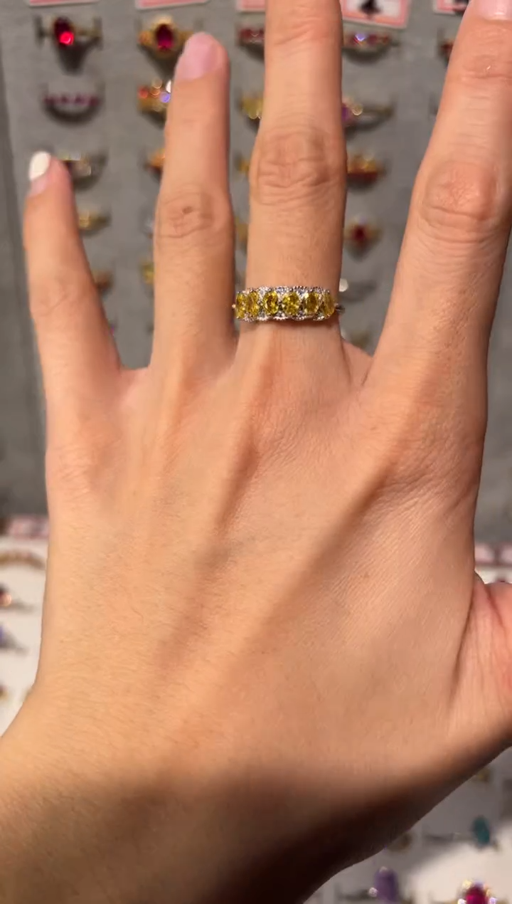 【闪购商品】蓝宝石戒指银S925镶嵌1561