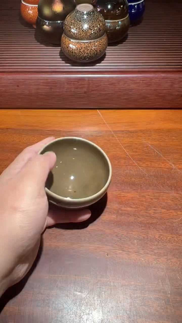 【闪购商品】茶盏5龙窑柴烧主人杯。。
