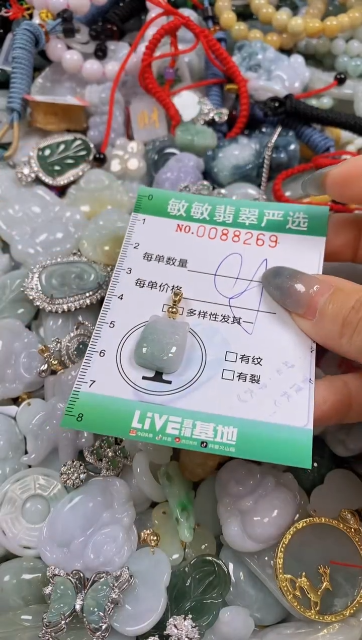 【闪购商品】翡翠颈饰未镶嵌闪购0088269