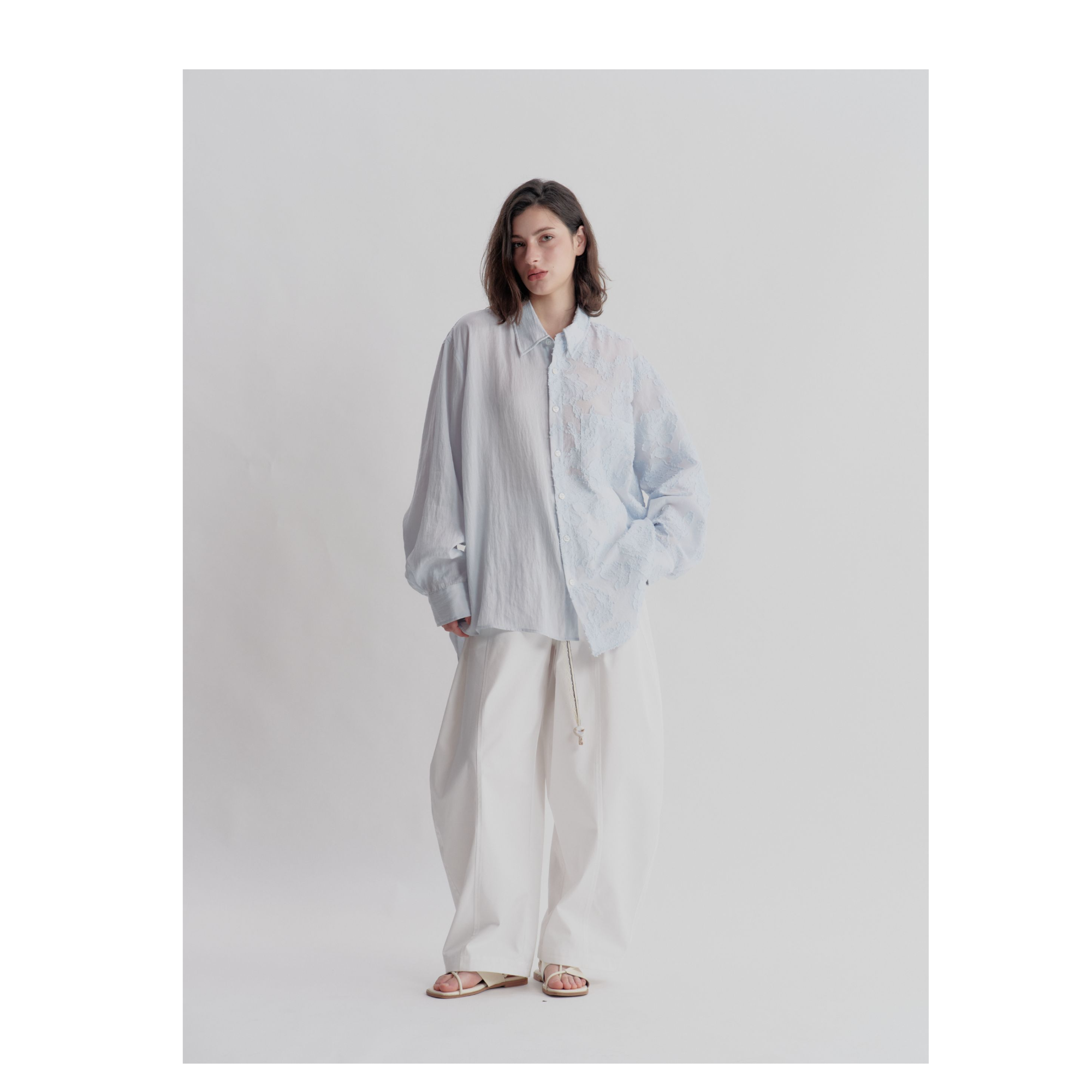 BEAUTY VENA【王老急专属】单件浮力链接大衣外套