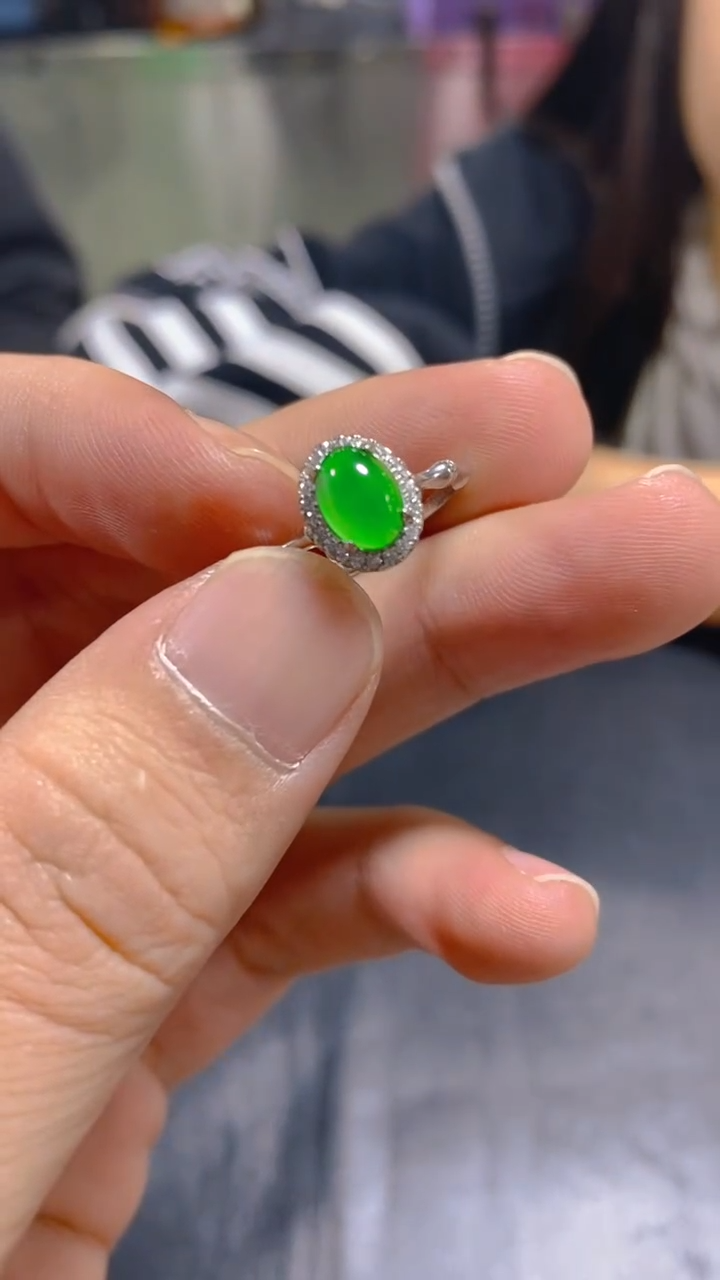 【闪购商品】翡翠戒指未镶嵌0699418837多样性发一
