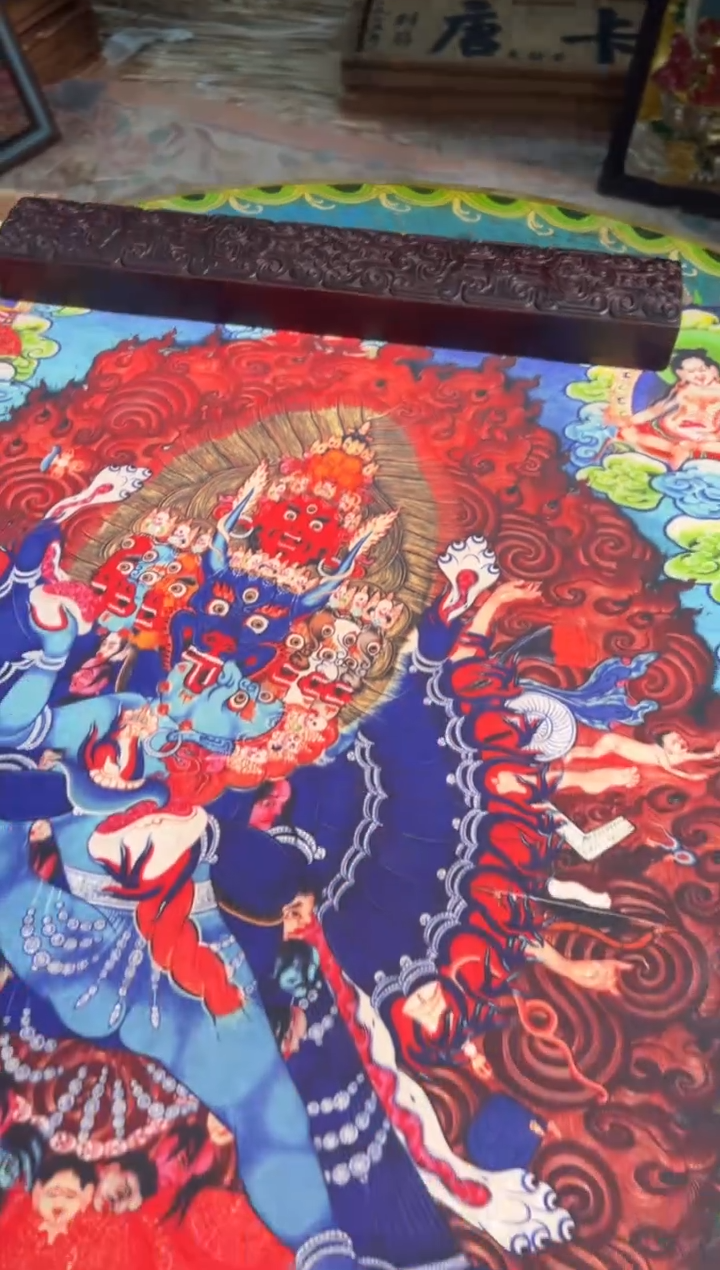 卷轴画卷轴画奥奥的唐卡