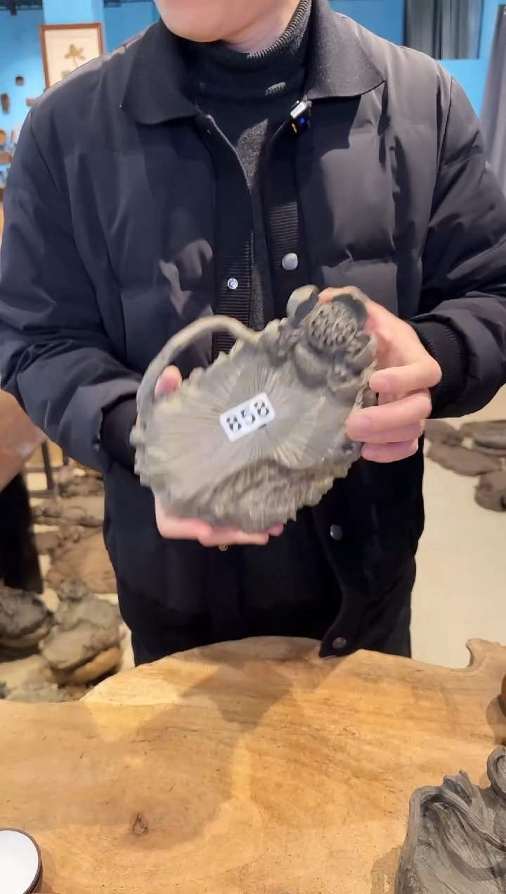 木858号乌木金丝楠壶承