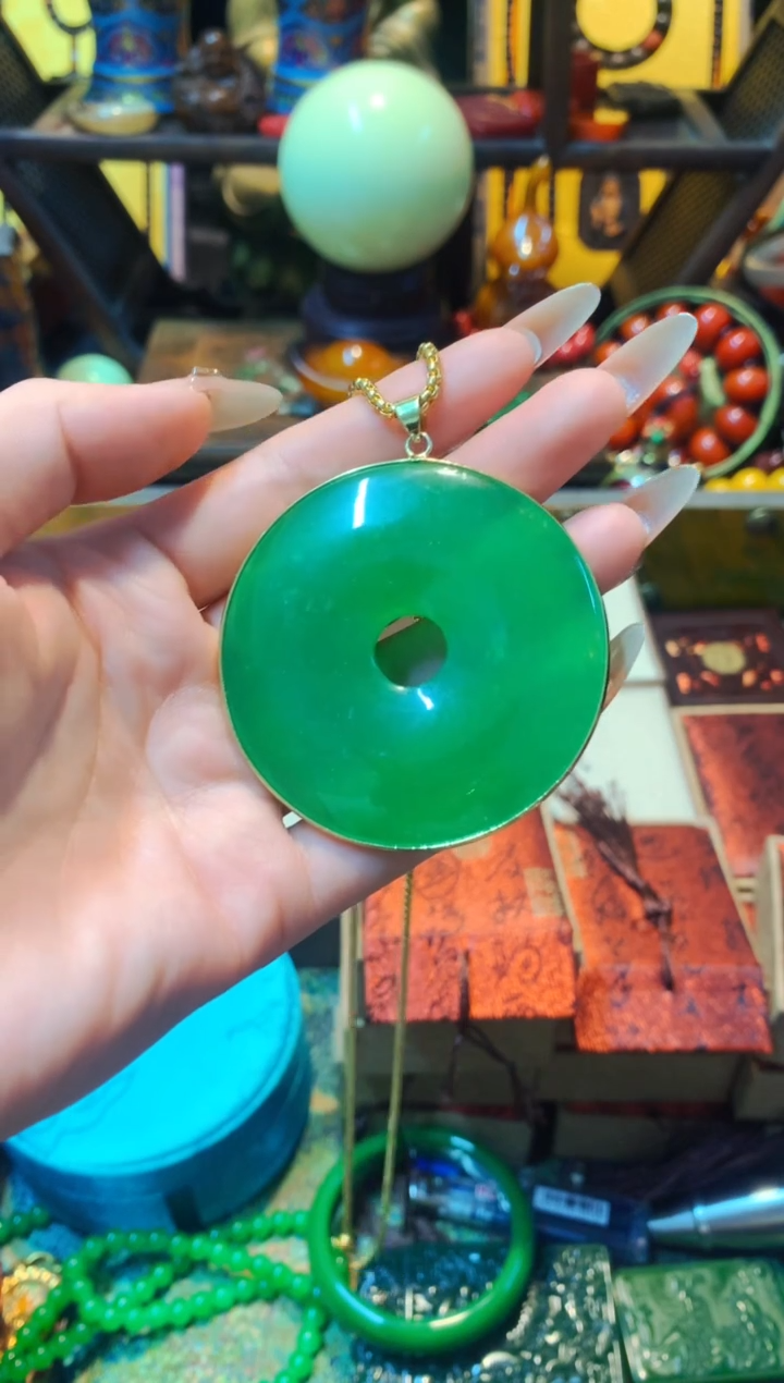 【闪购商品】翡翠颈饰未镶嵌主播推荐主播推荐