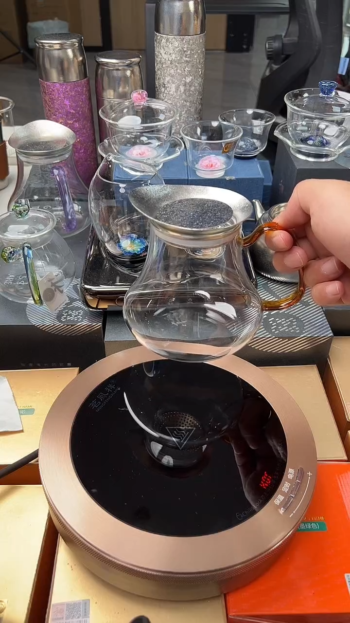 @@茗凤祥电陶炉x5+陈皮壶琥珀