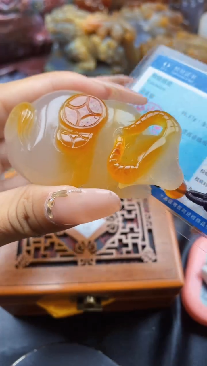 玛瑙/玉髓颈饰未镶嵌ll