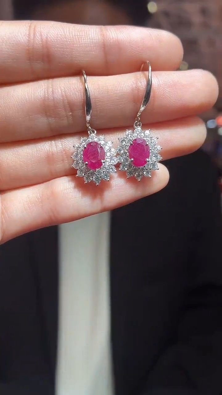 银S925镶嵌其他红宝石（扎德严选）