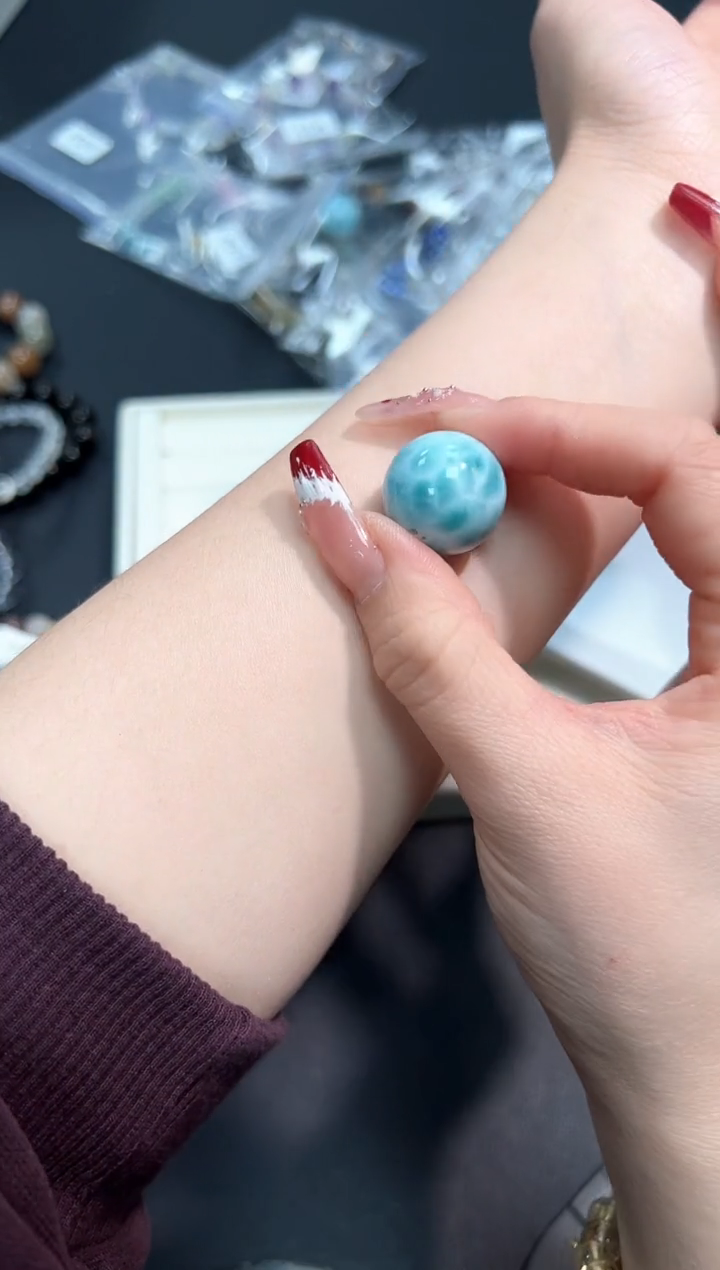 【闪购商品】针钠钙石（海纹石）吊坠(不含链)未镶嵌多样性发其一