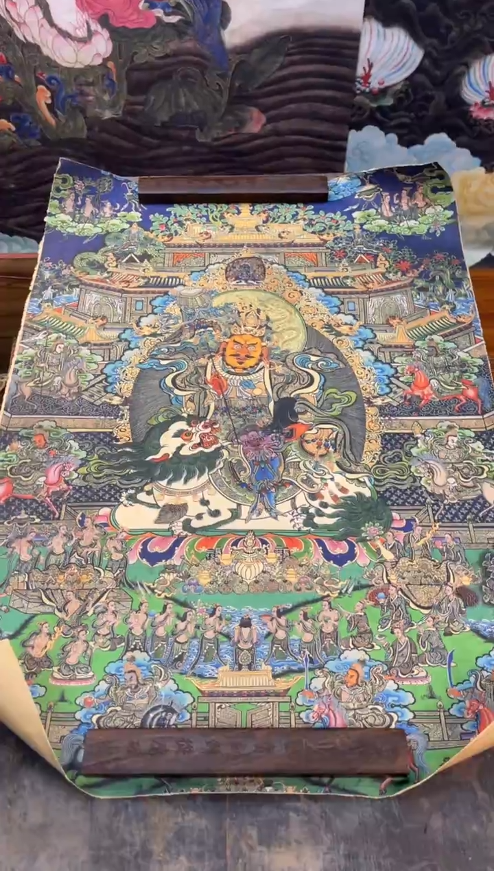 卷轴画刘洋画院老六专属w90