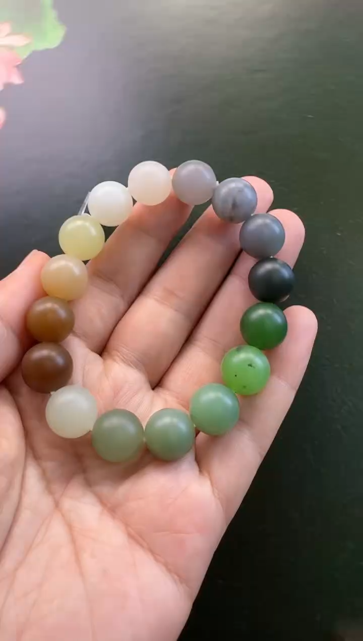 未镶嵌手串和田玉手串