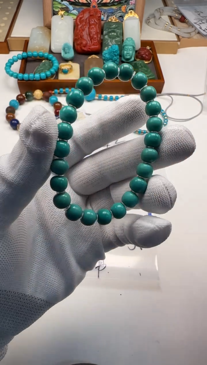未镶嵌绿松石手串手串手串手串