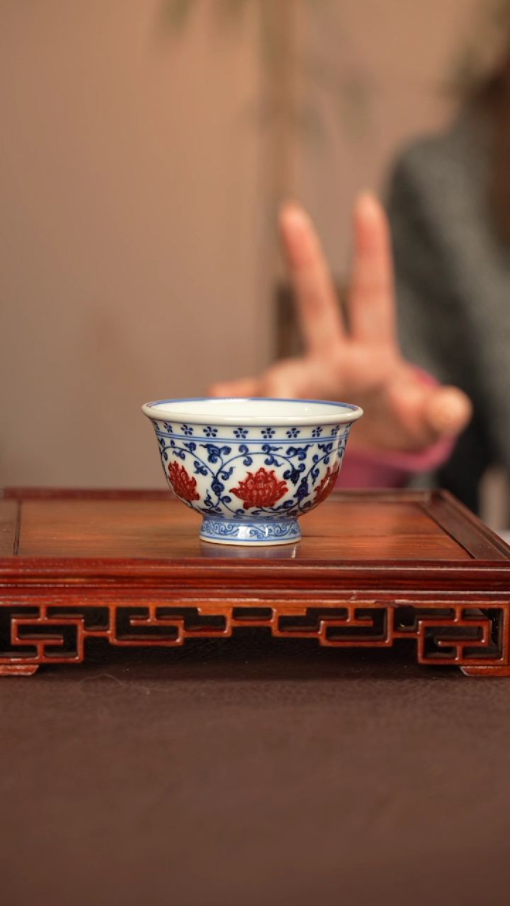 【闪购商品】杯子永明尚玩景德镇手工手绘陶瓷