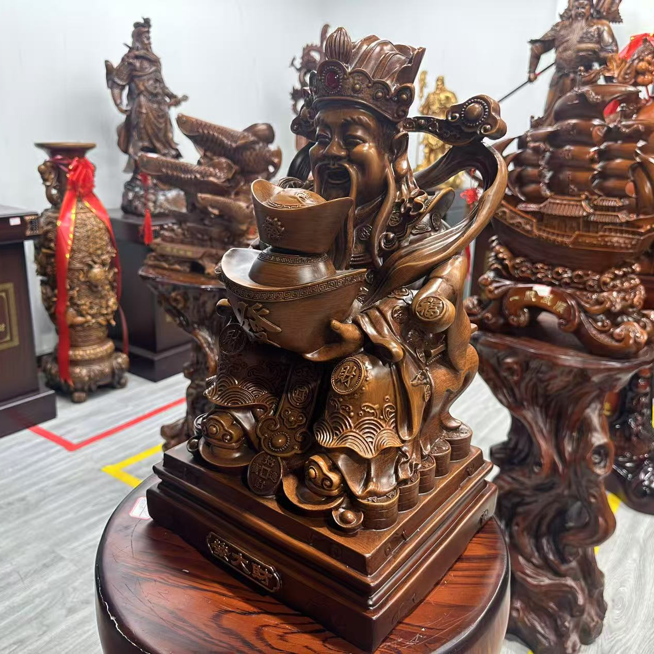 《发大财》高50宽30家居摆件公司开业送礼工艺品摆件