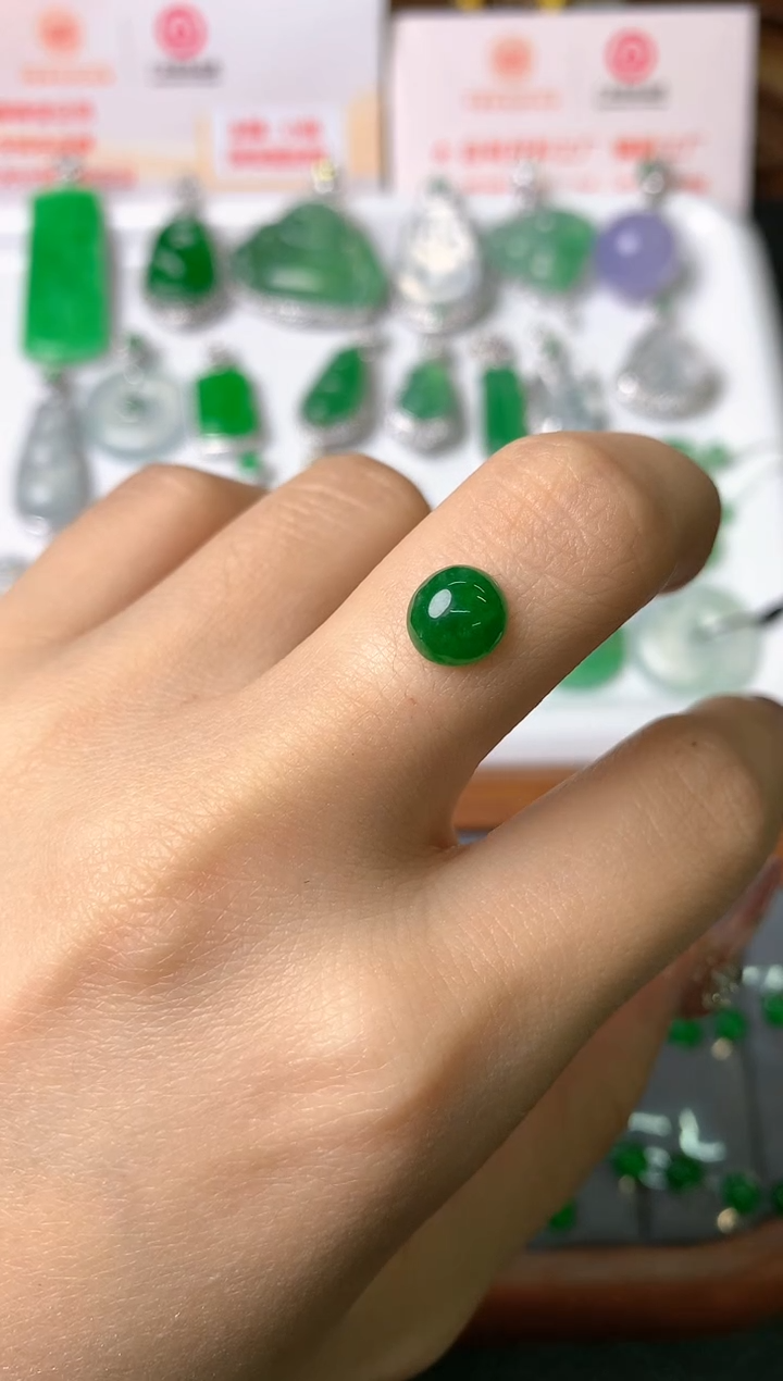 【闪购商品】定制翡翠未镶嵌裸石（镶嵌定制）